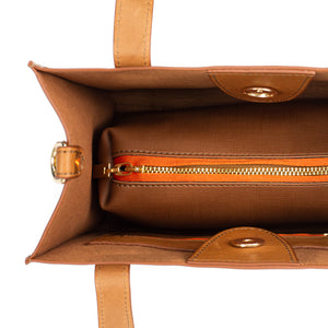 Small Tote Bag Brown